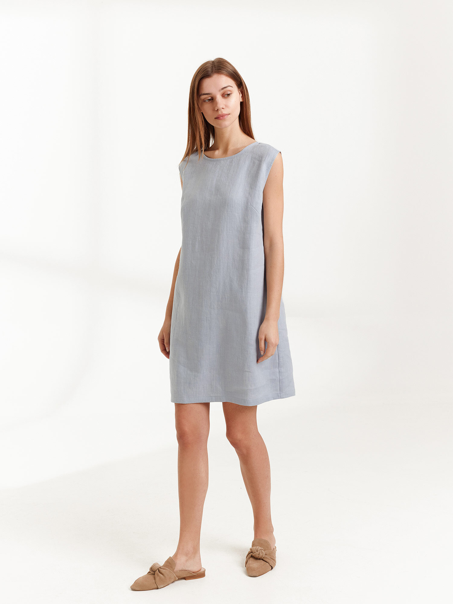 AJA Linen Tank Dress - Image 4