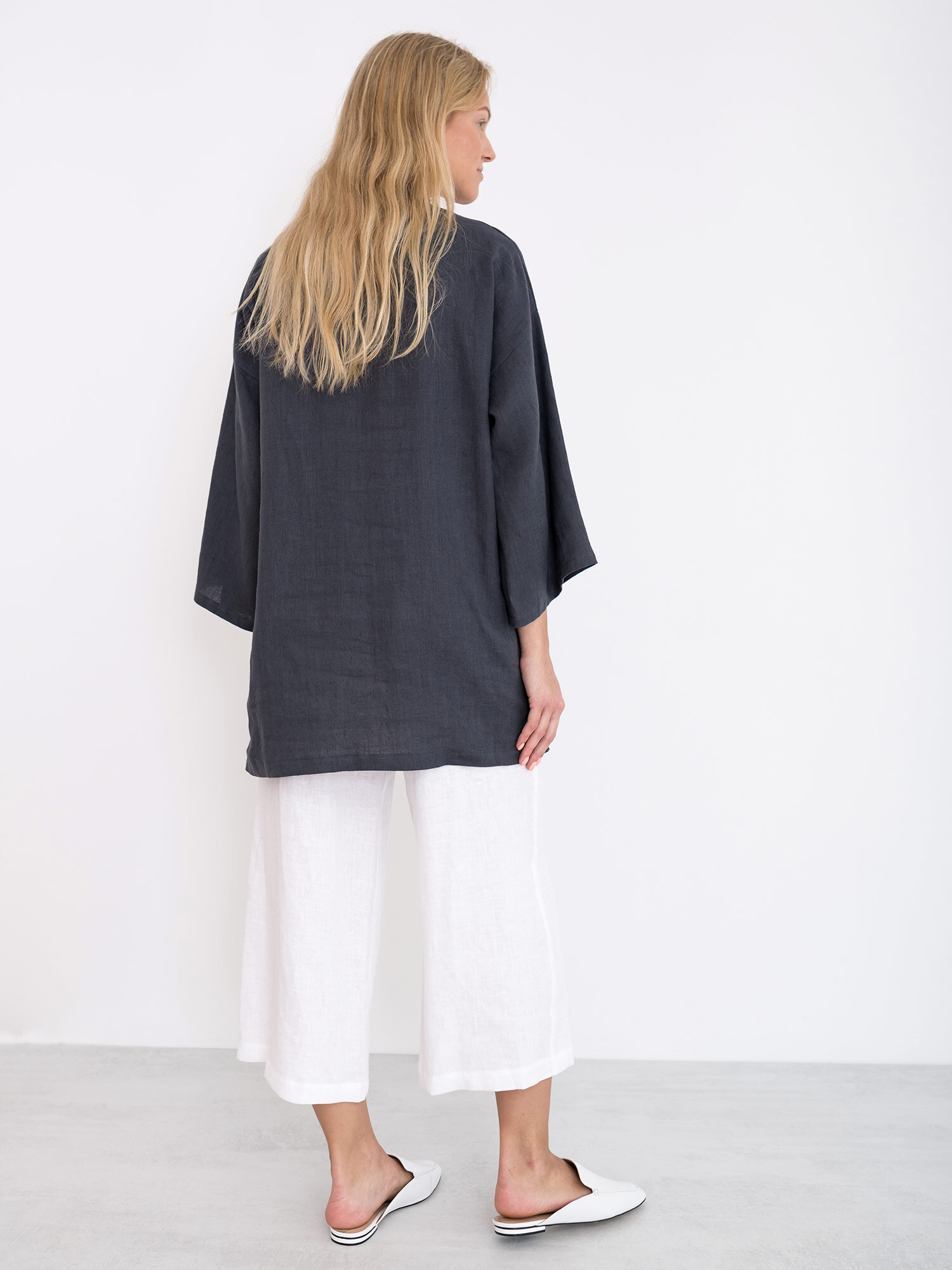 ALEXIS Linen Tunic Top - Image 5