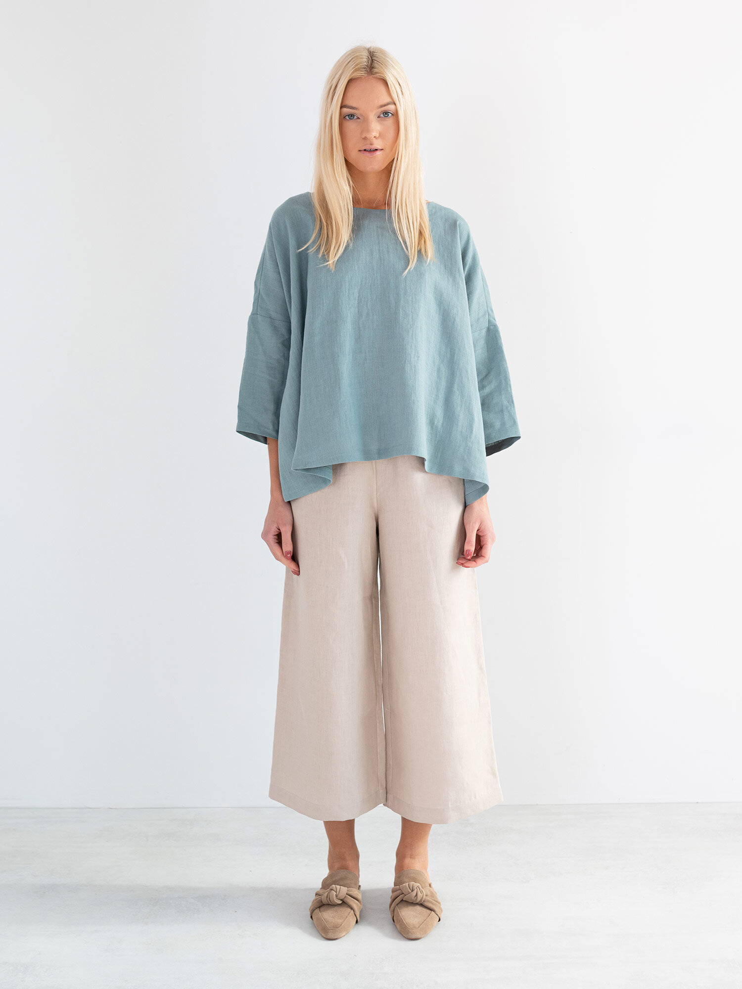 AMELIA Linen Top - Image 2