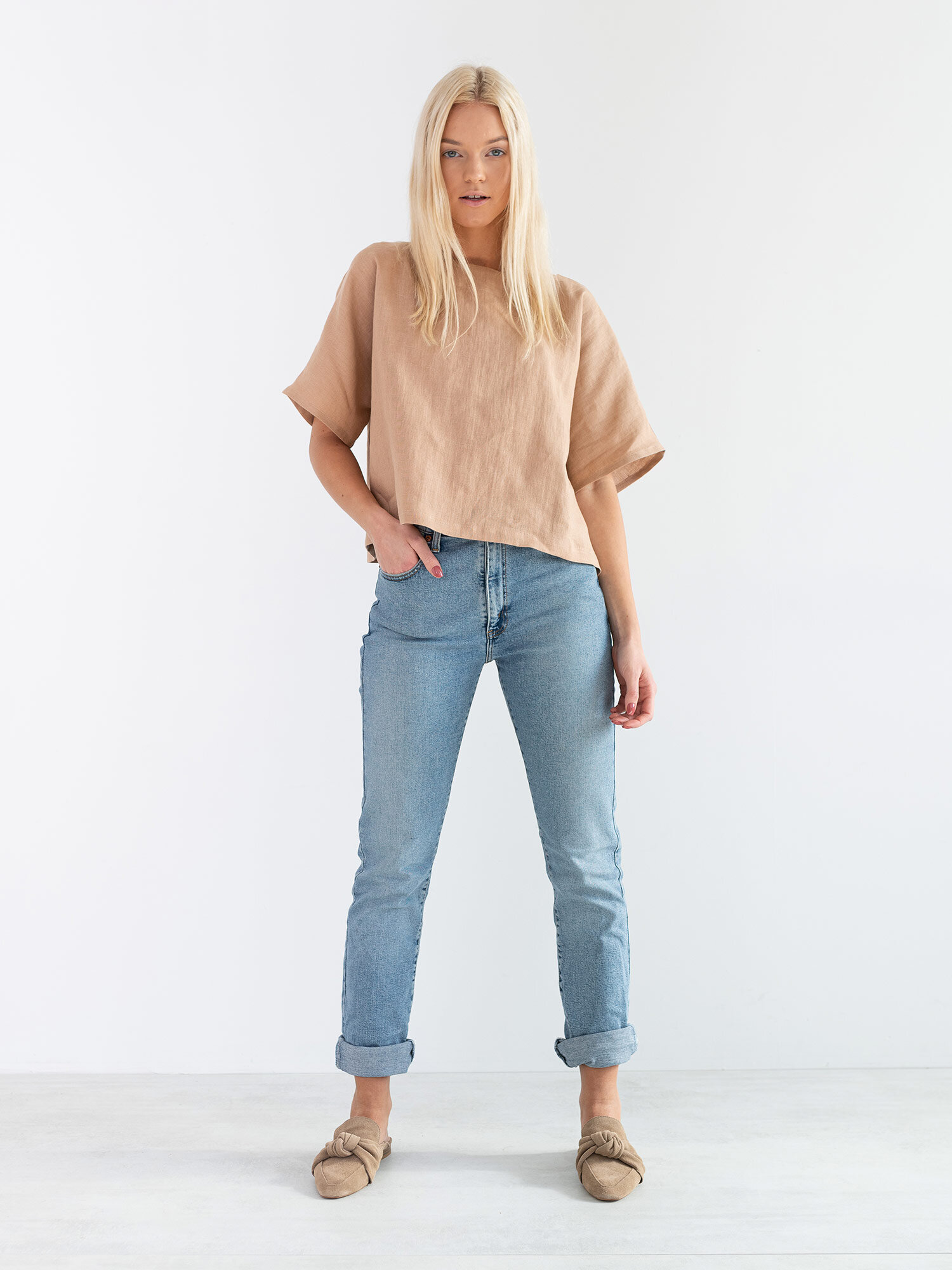 BEE Linen Top - Image 1