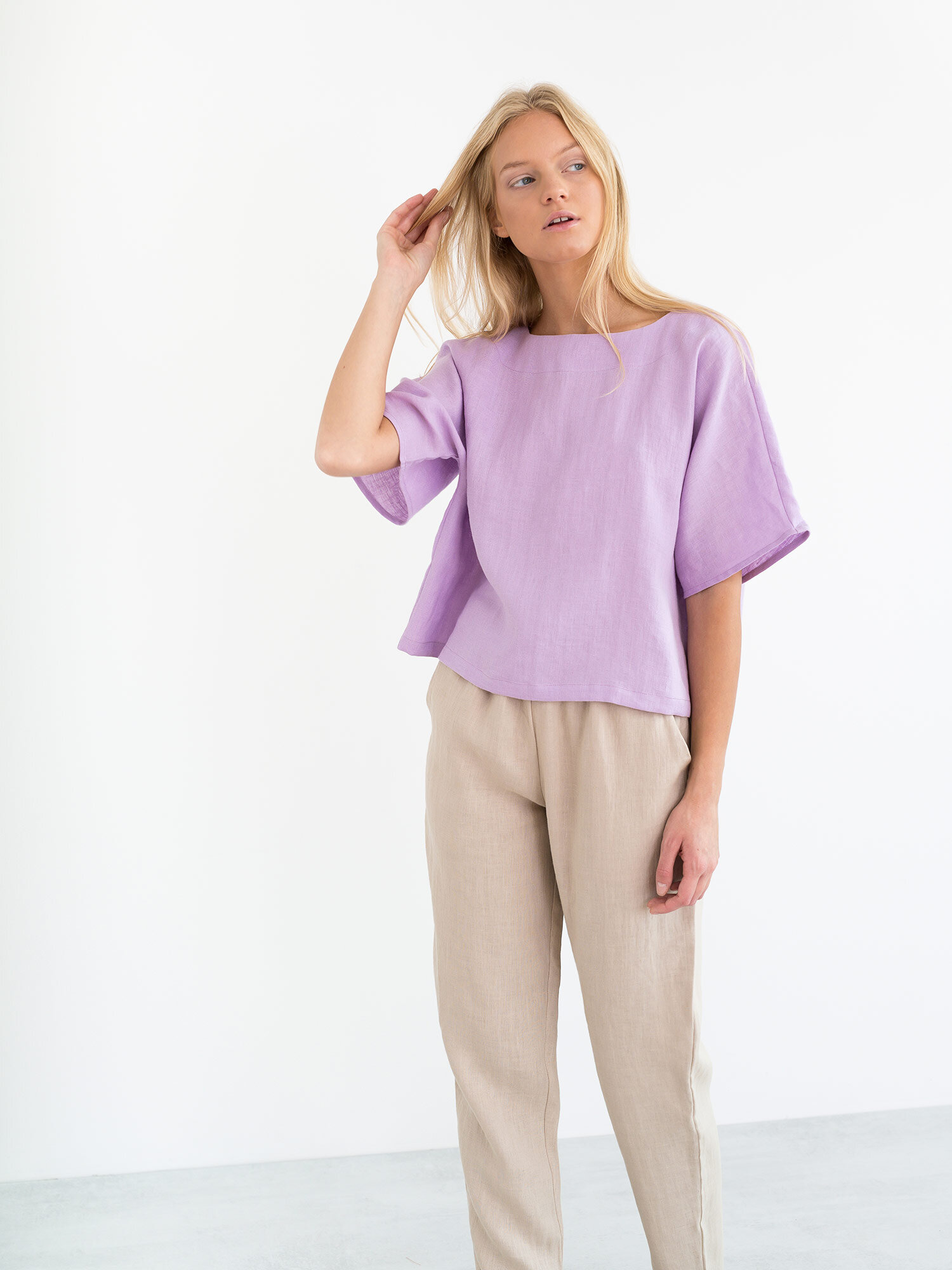 BRINLEY Linen Pants - Image 3
