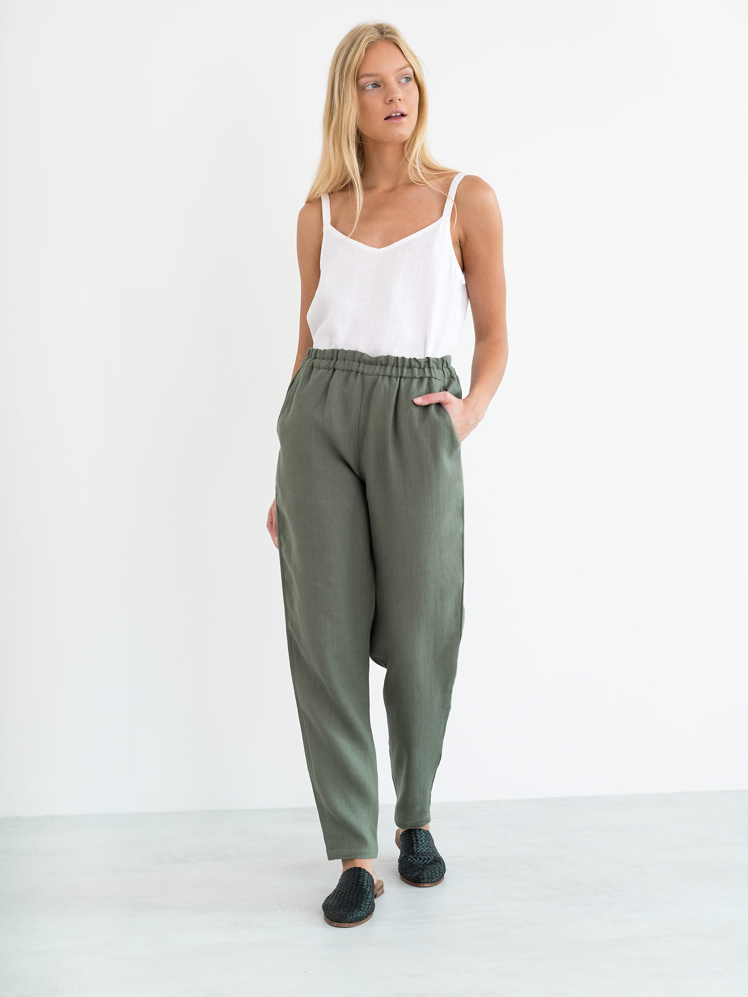 BRINLEY Linen Pants - Image 4