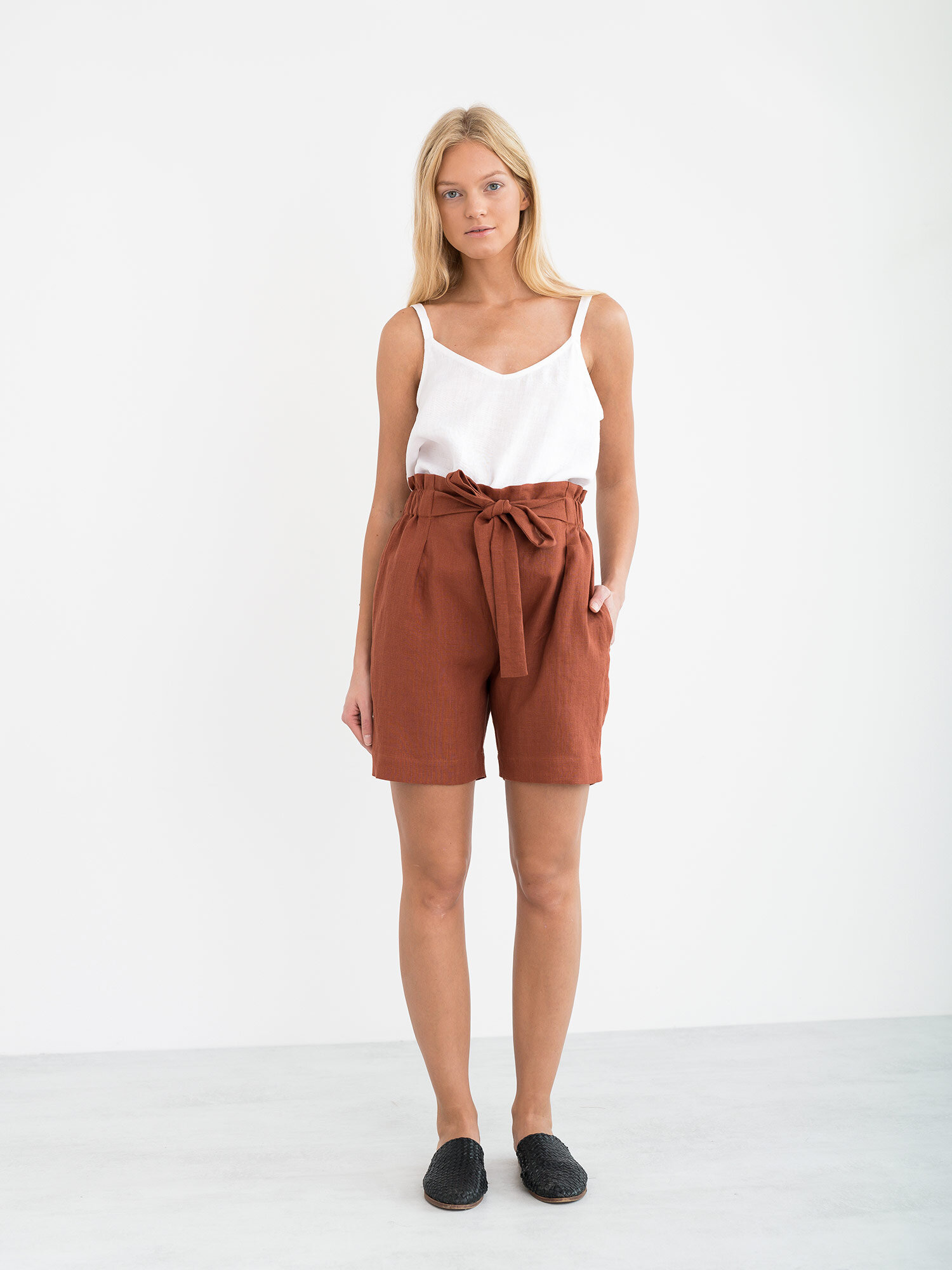 CORA Linen Shorts - Image 2