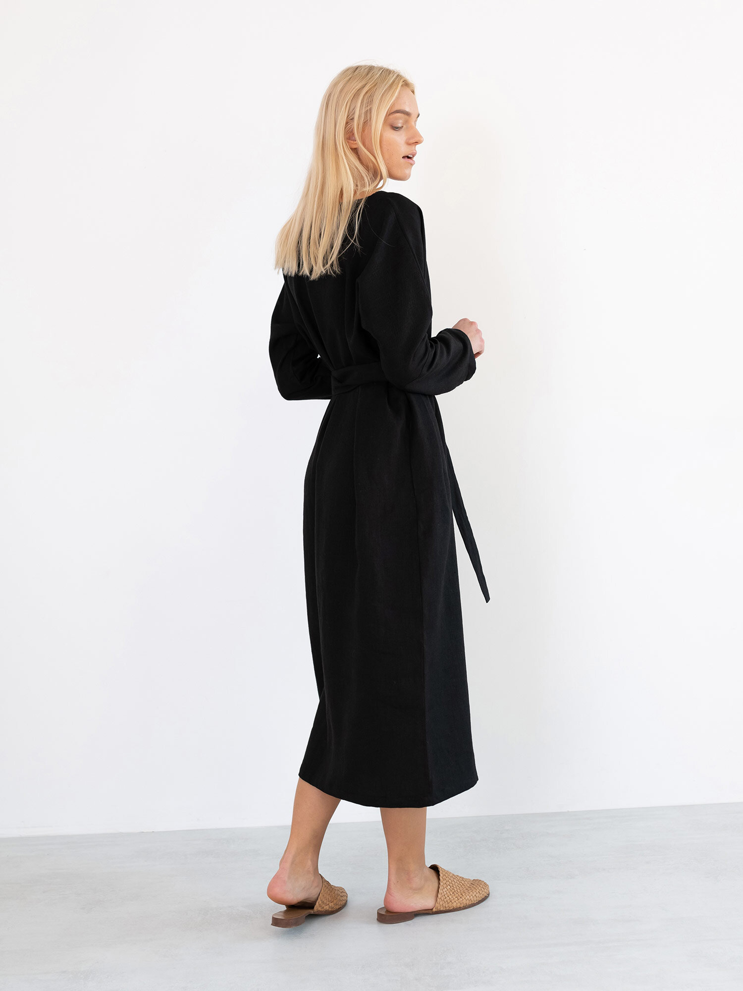 DAWN Linen Maxi Dress - Image 5