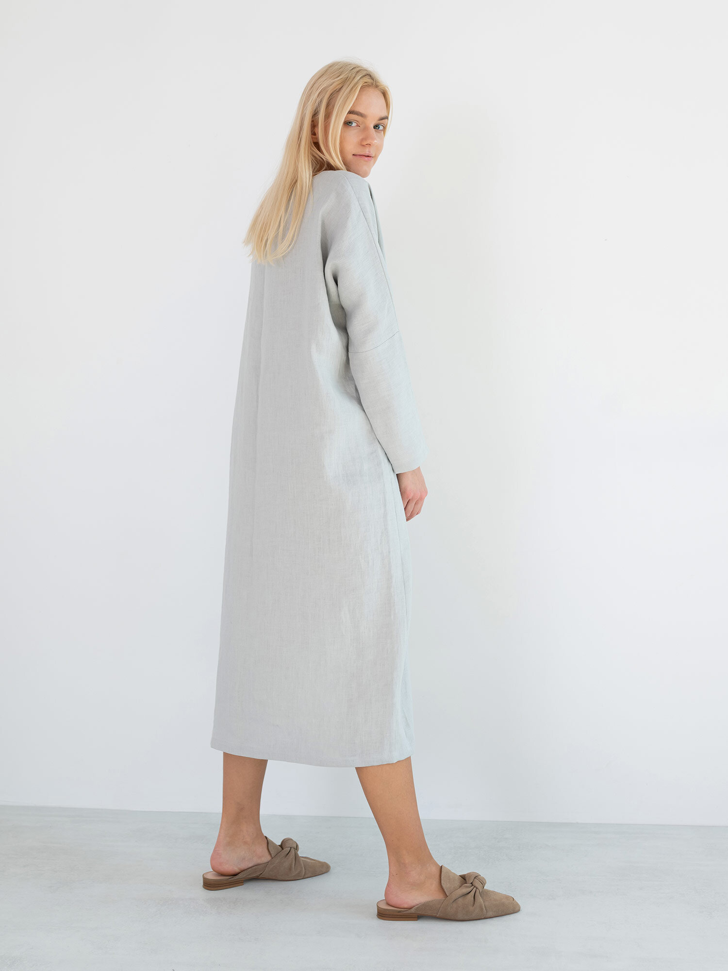 DAWN Linen Maxi Dress - Image 5