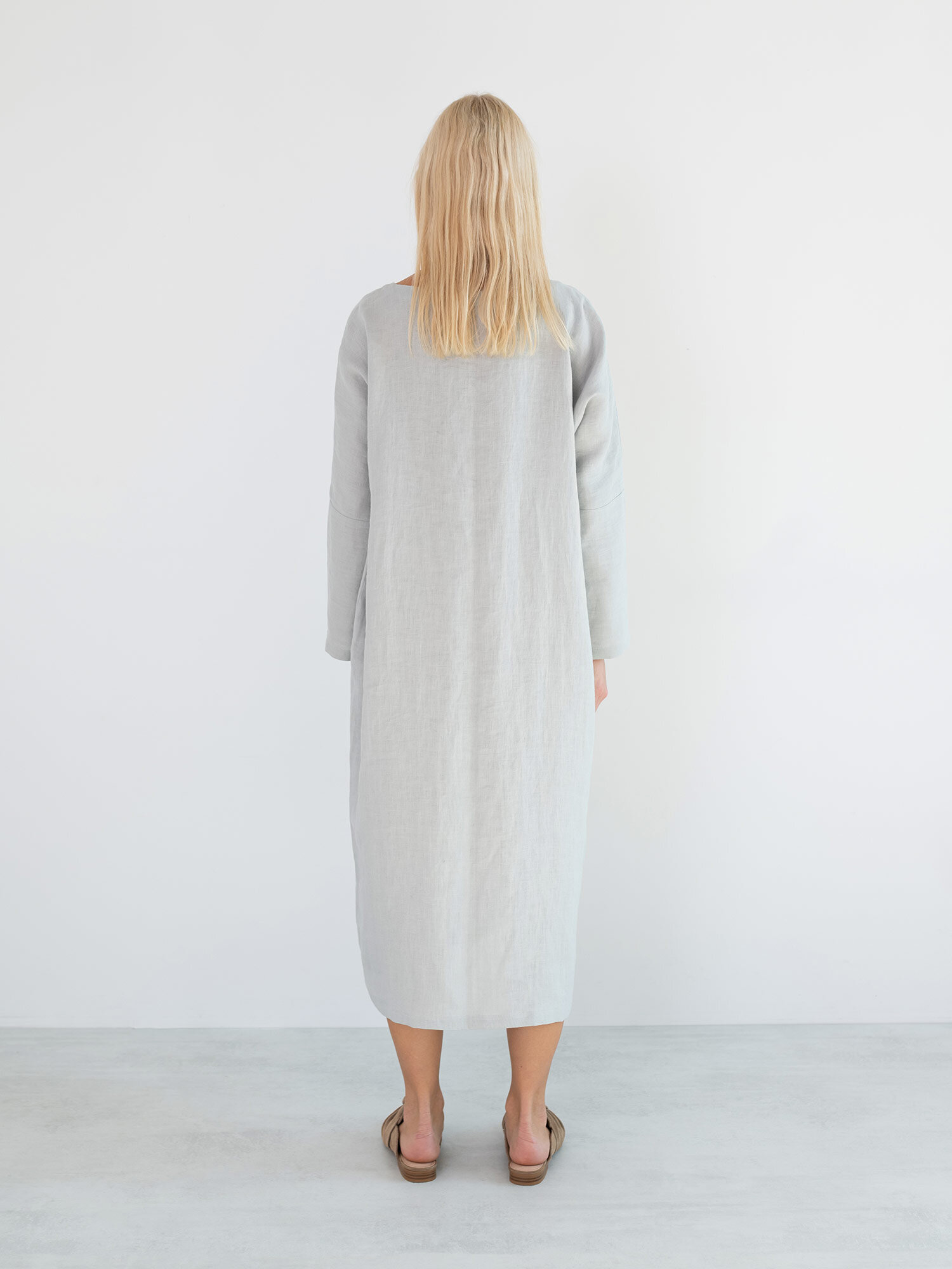DAWN Linen Maxi Dress - Image 6