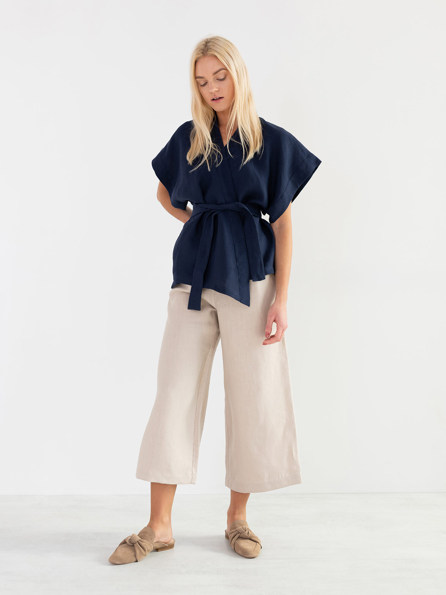 ELI Linen Kimono Top - Image 2