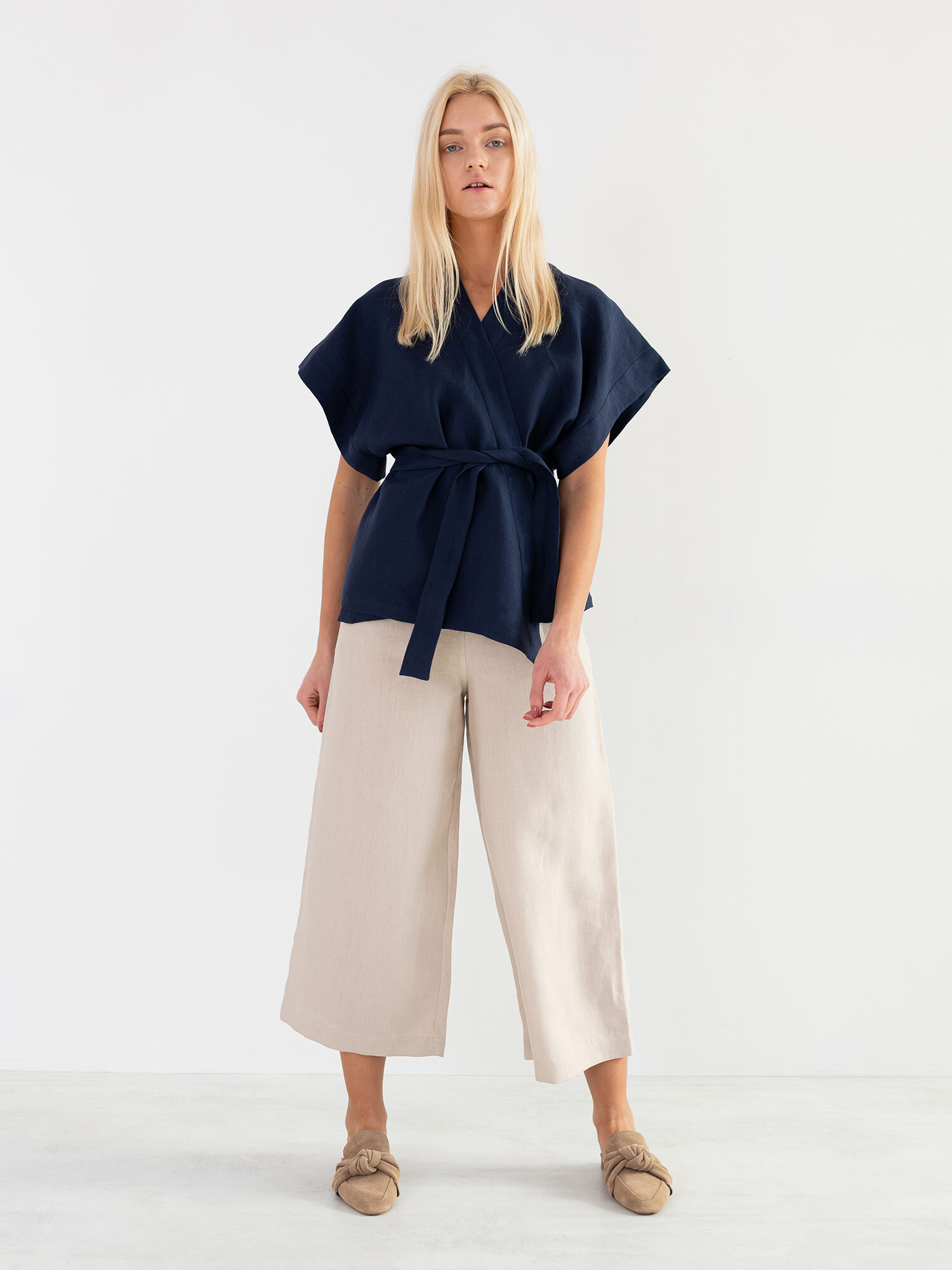 ELI Linen Kimono Top - Image 4