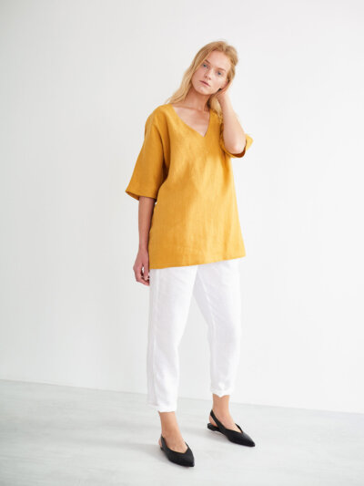 FLORENCE Linen Top