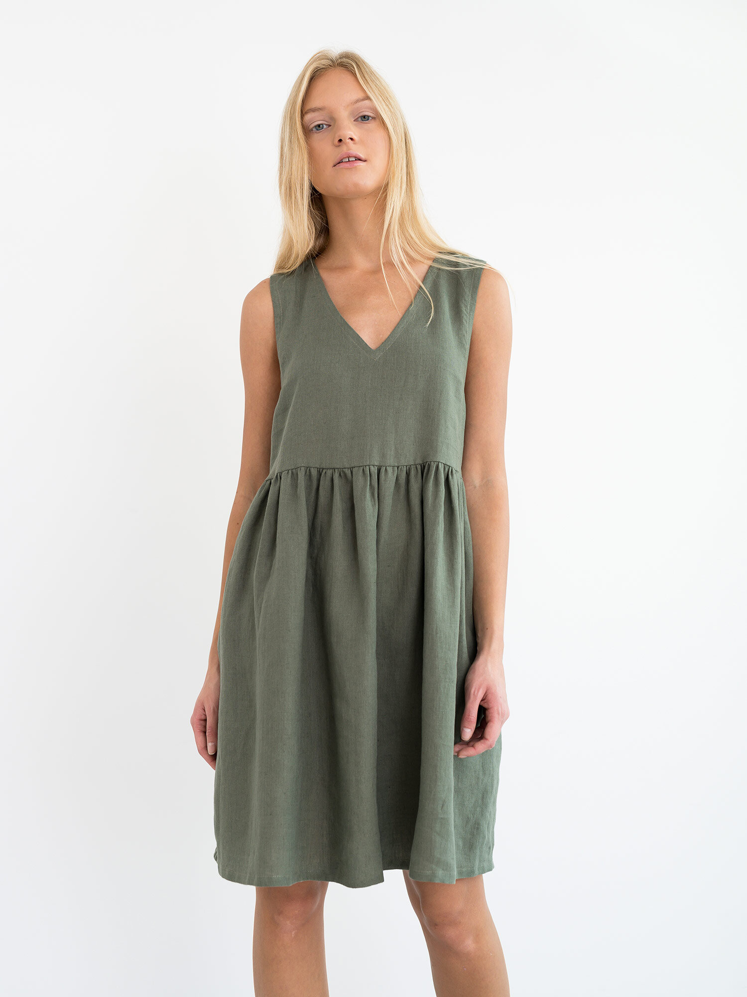 FRESSIA Linen Dress - Image 1