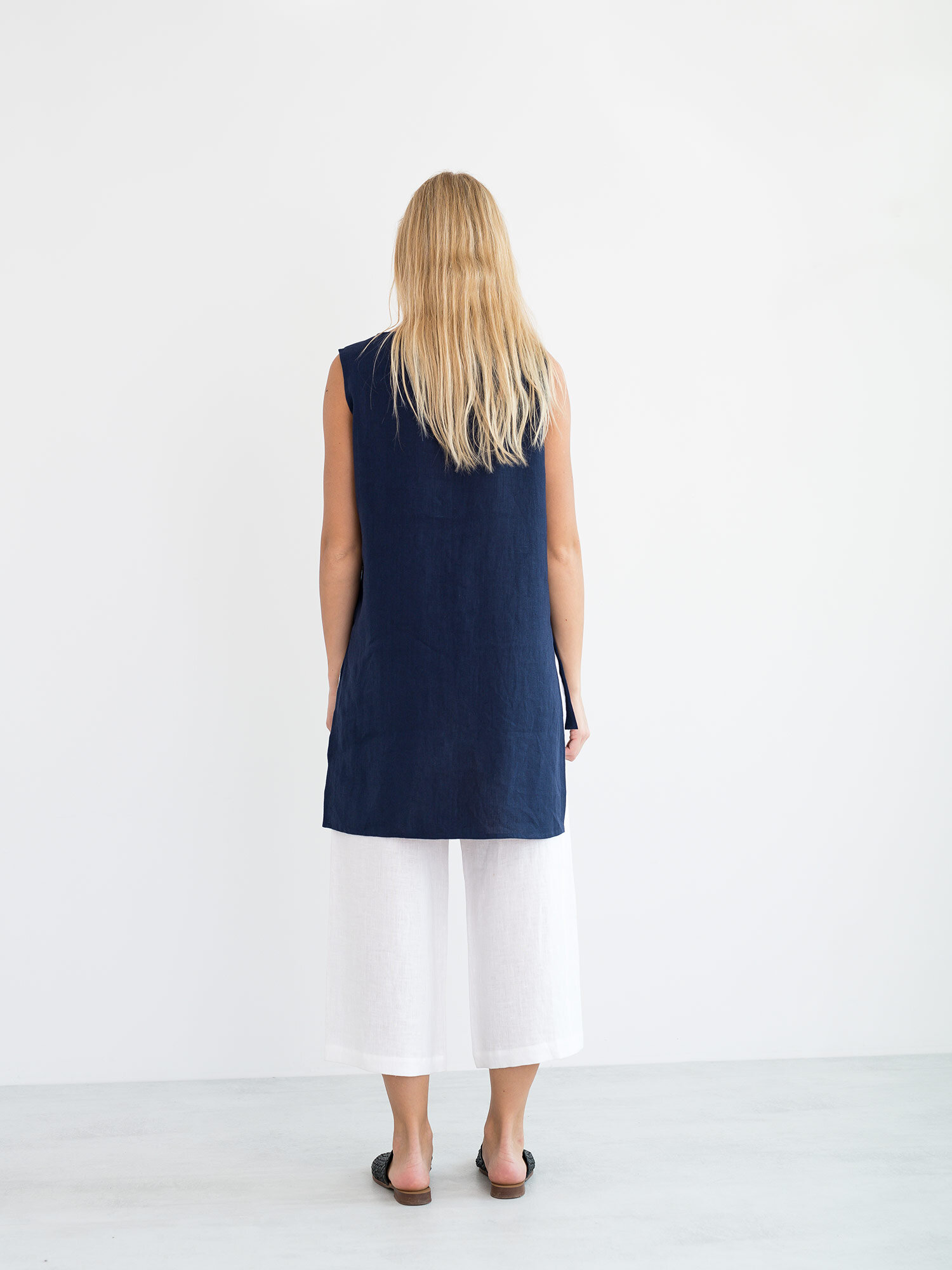 HEATHER Linen Tunic Top - Image 6