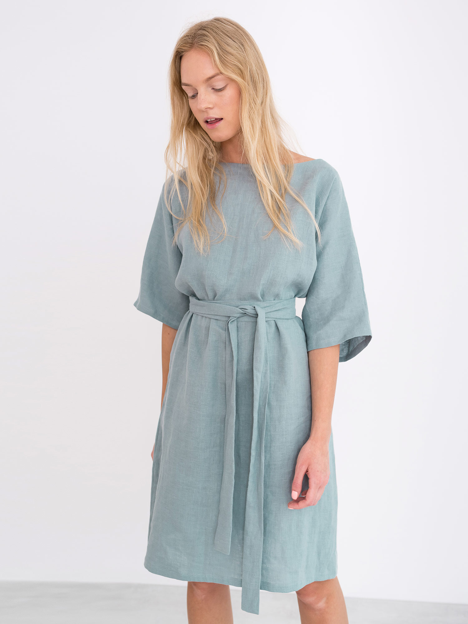 ISABEL Linen Dress - Image 2