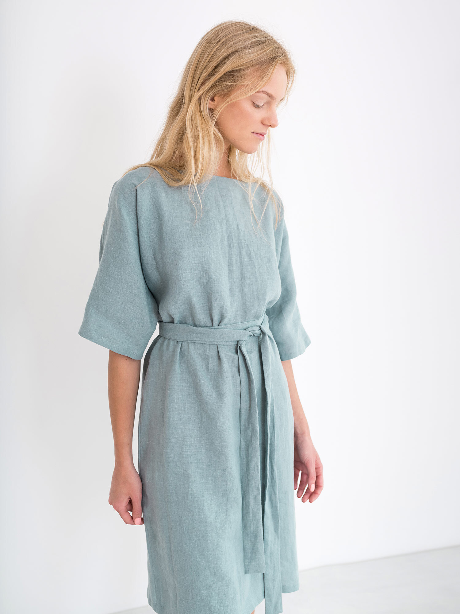 ISABEL Linen Dress - Image 4