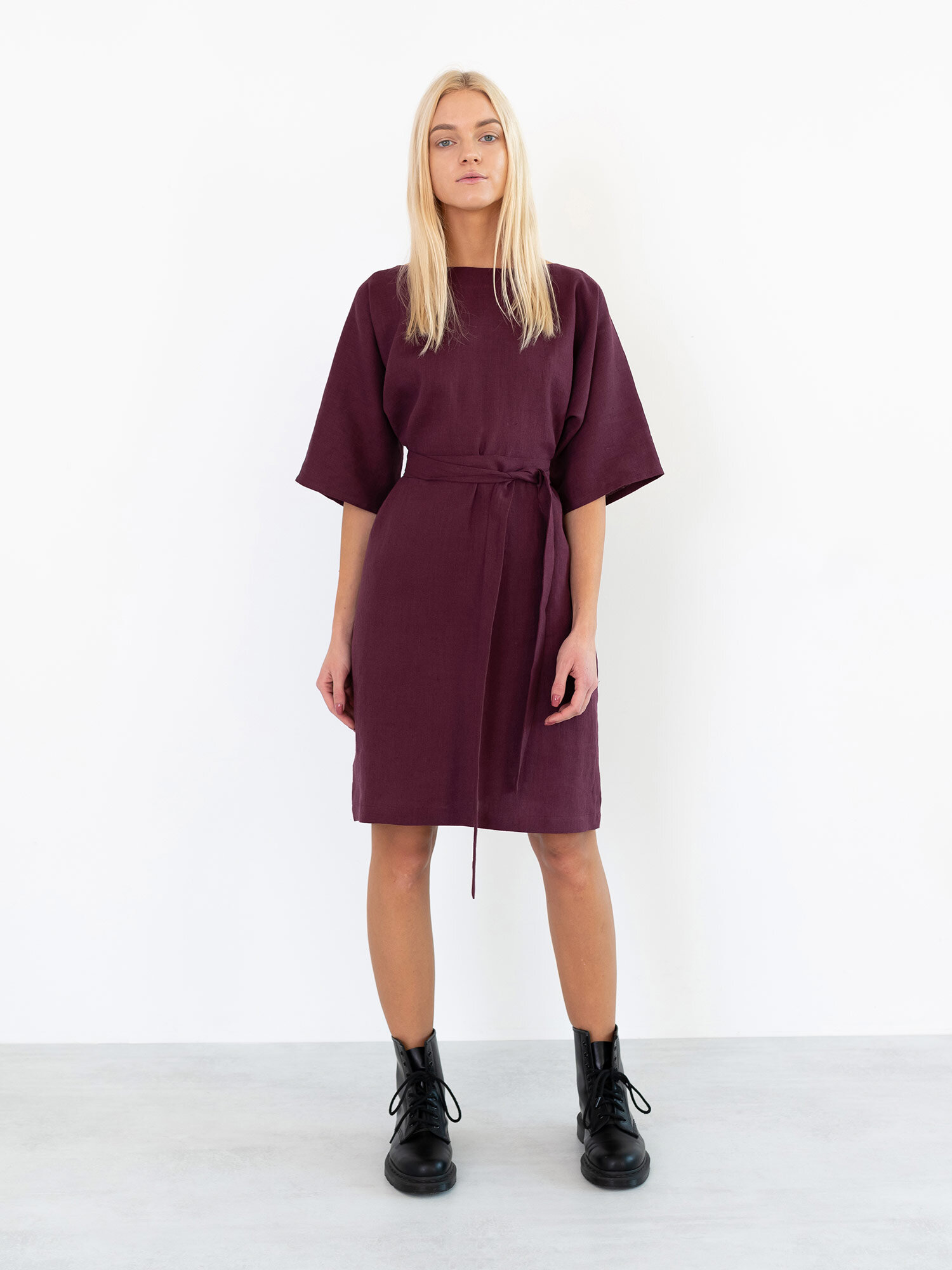 ISABEL Linen Dress - Image 2