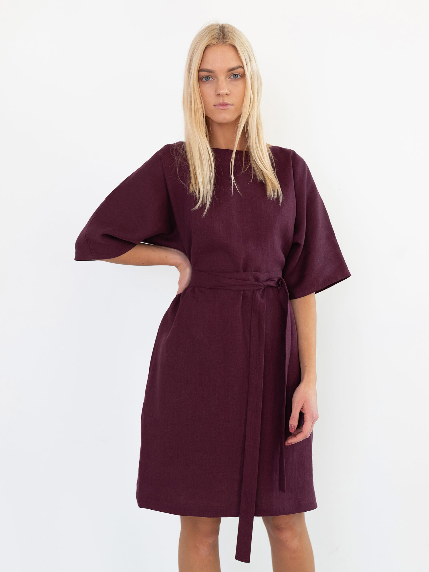 ISABEL Linen Dress - Image 4