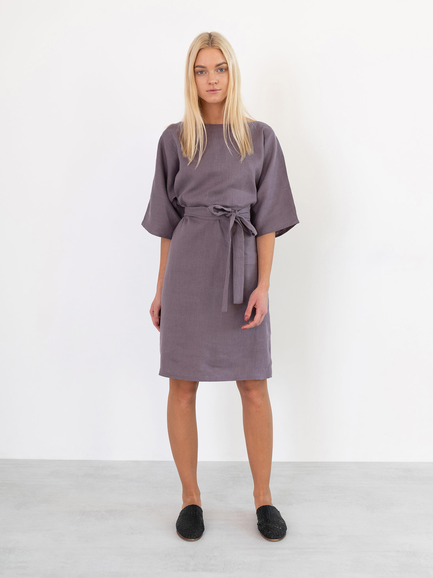 ISABEL Linen Dress - Image 1