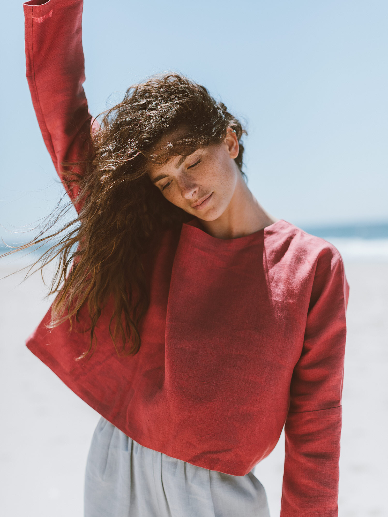 IVY Linen Top - Image 1