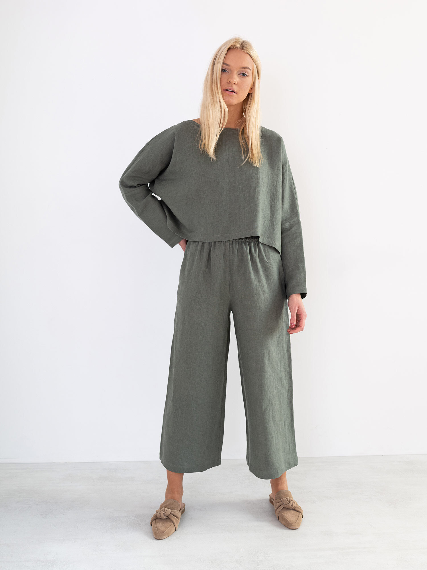 IVY Linen Top - Image 1