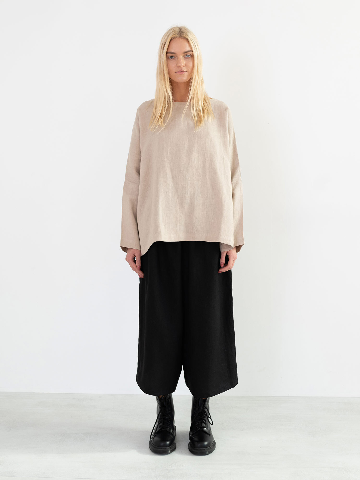 JAYDEN Linen Culottes - Image 2