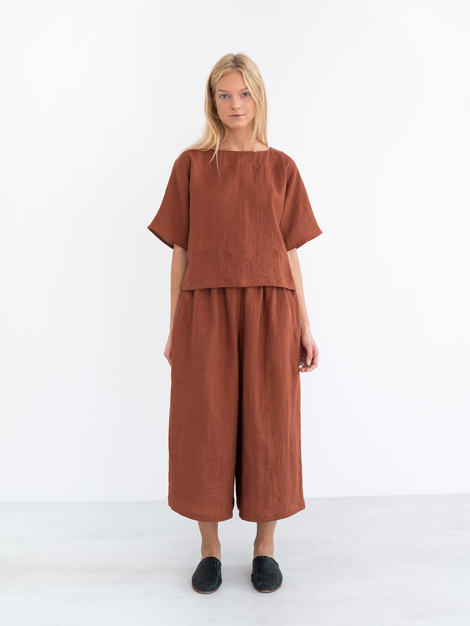 JAYDEN Linen Culottes - Image 2