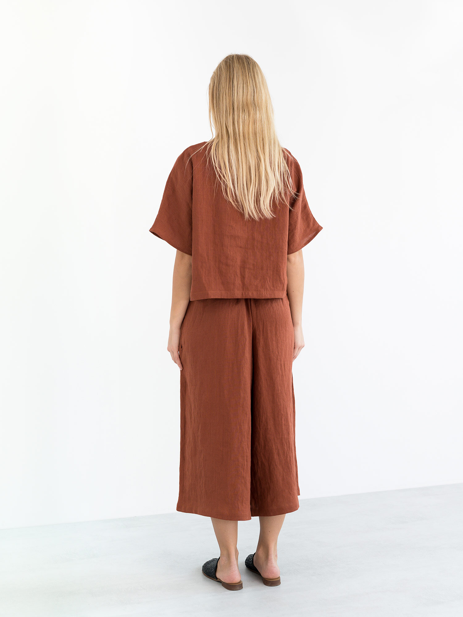 JAYDEN Linen Culottes - Image 6