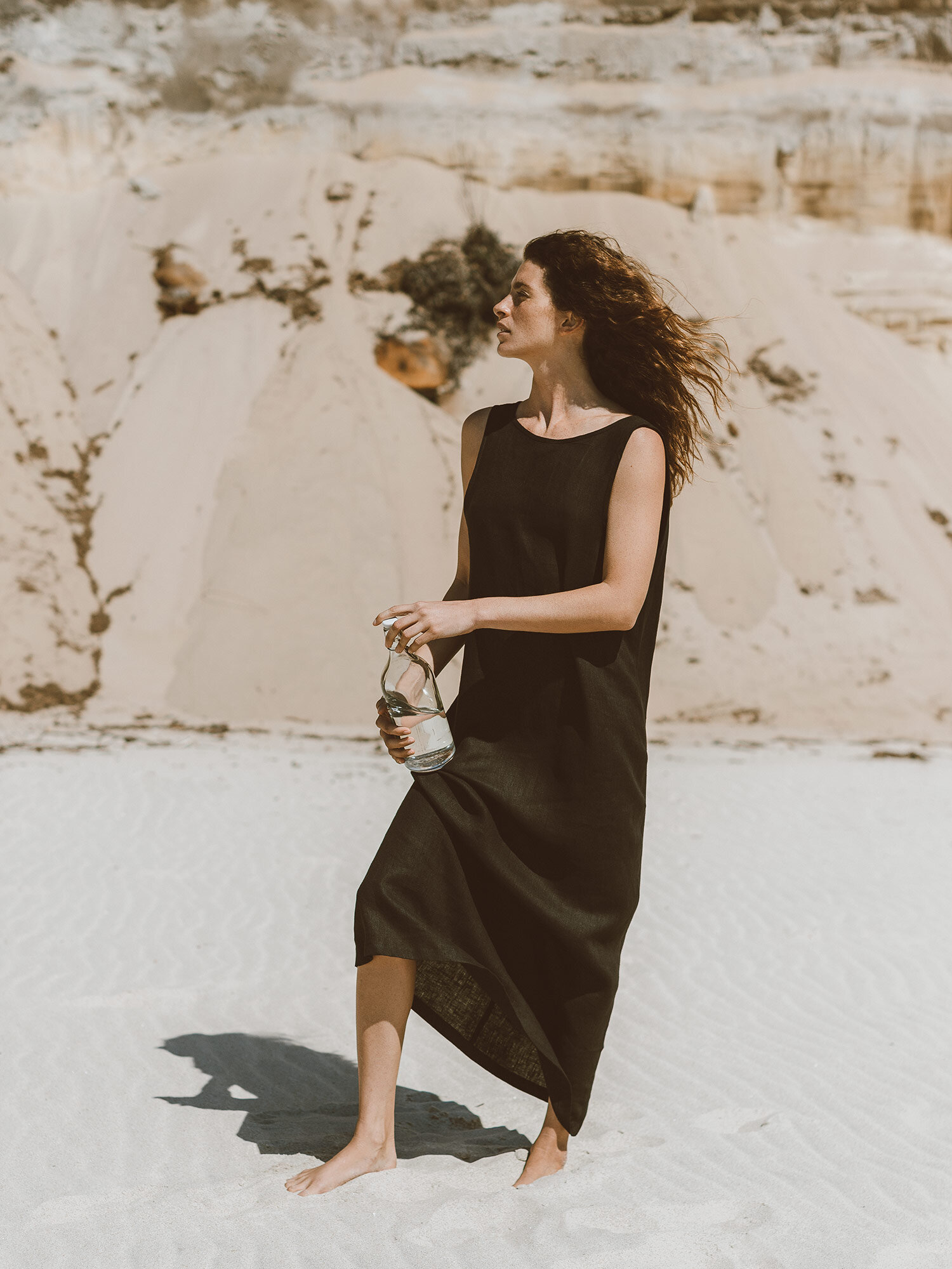 KEIRA Linen Maxi Dress - Image 2