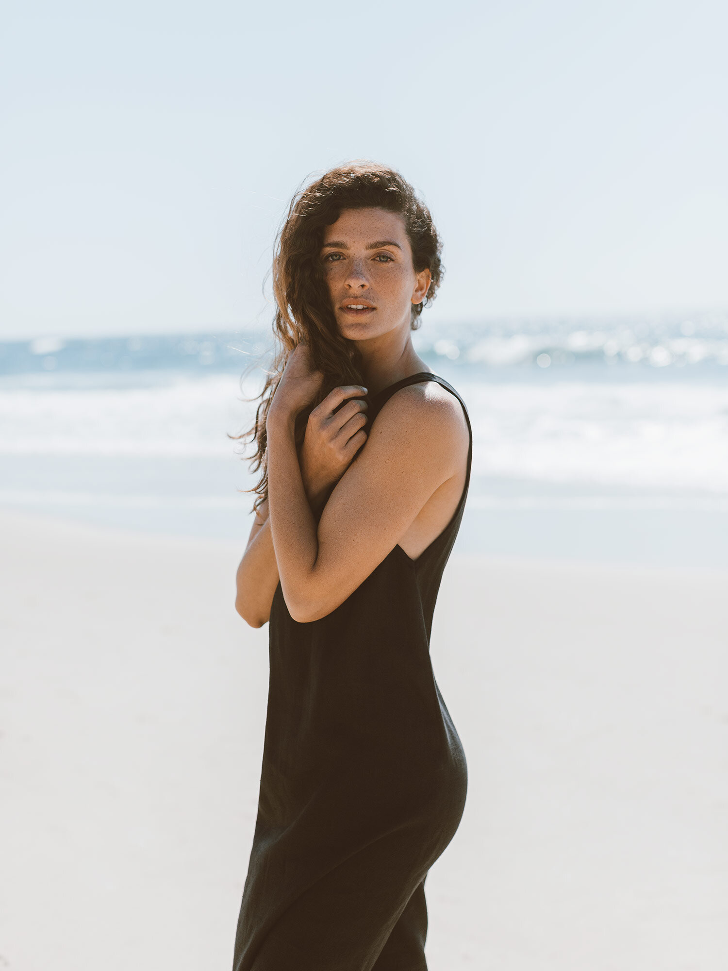 KEIRA Linen Maxi Dress - Image 3