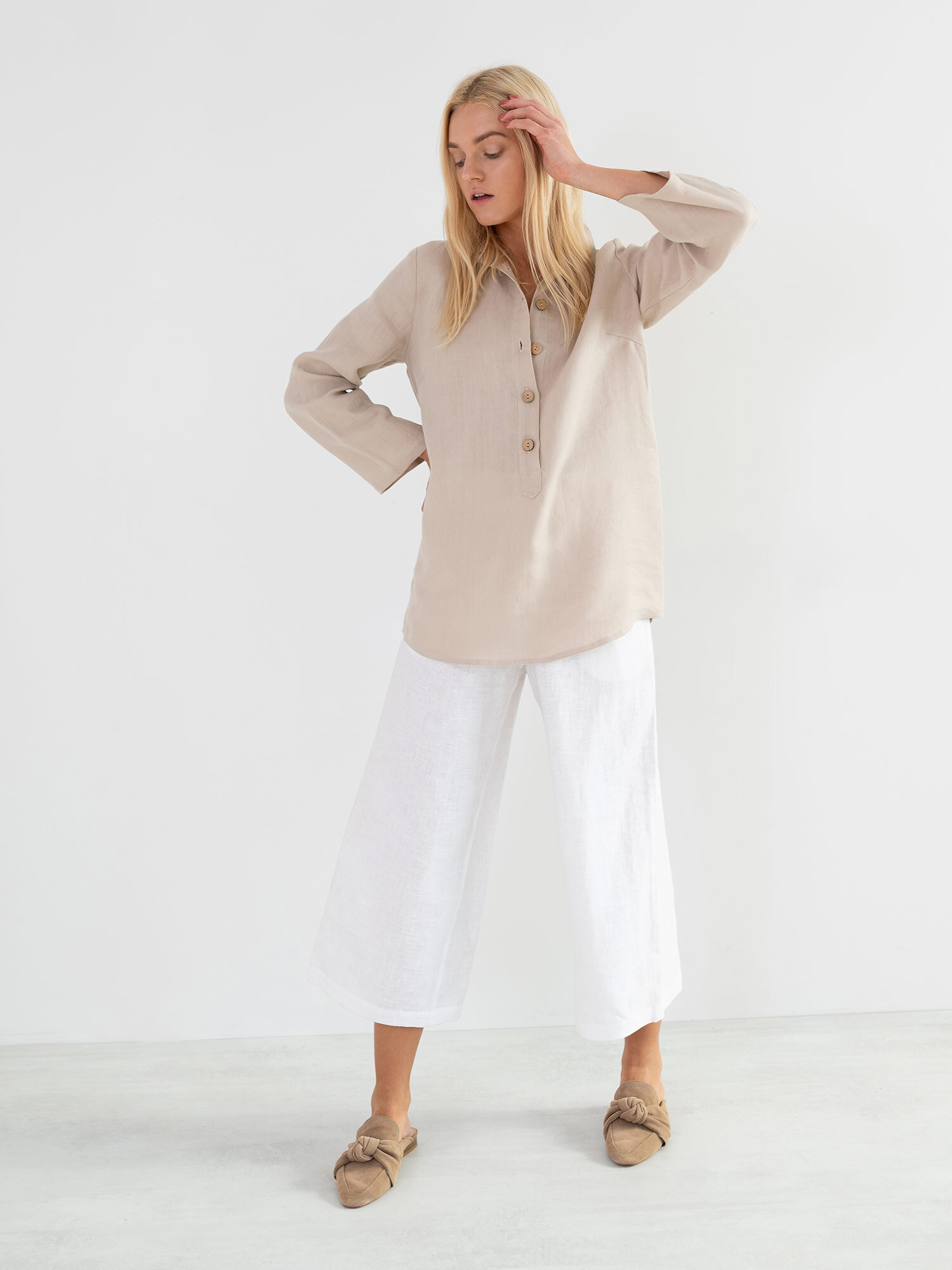 LARA Linen Tunic Shirt - Image 5