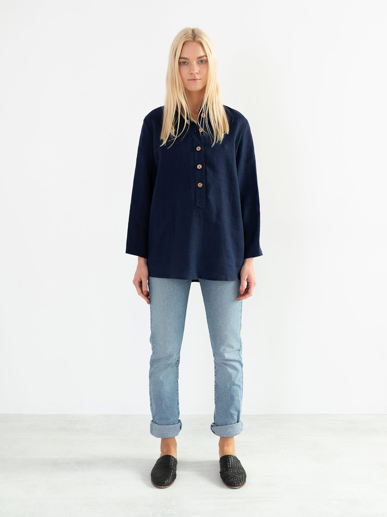 LARA Linen Tunic Shirt - Image 3