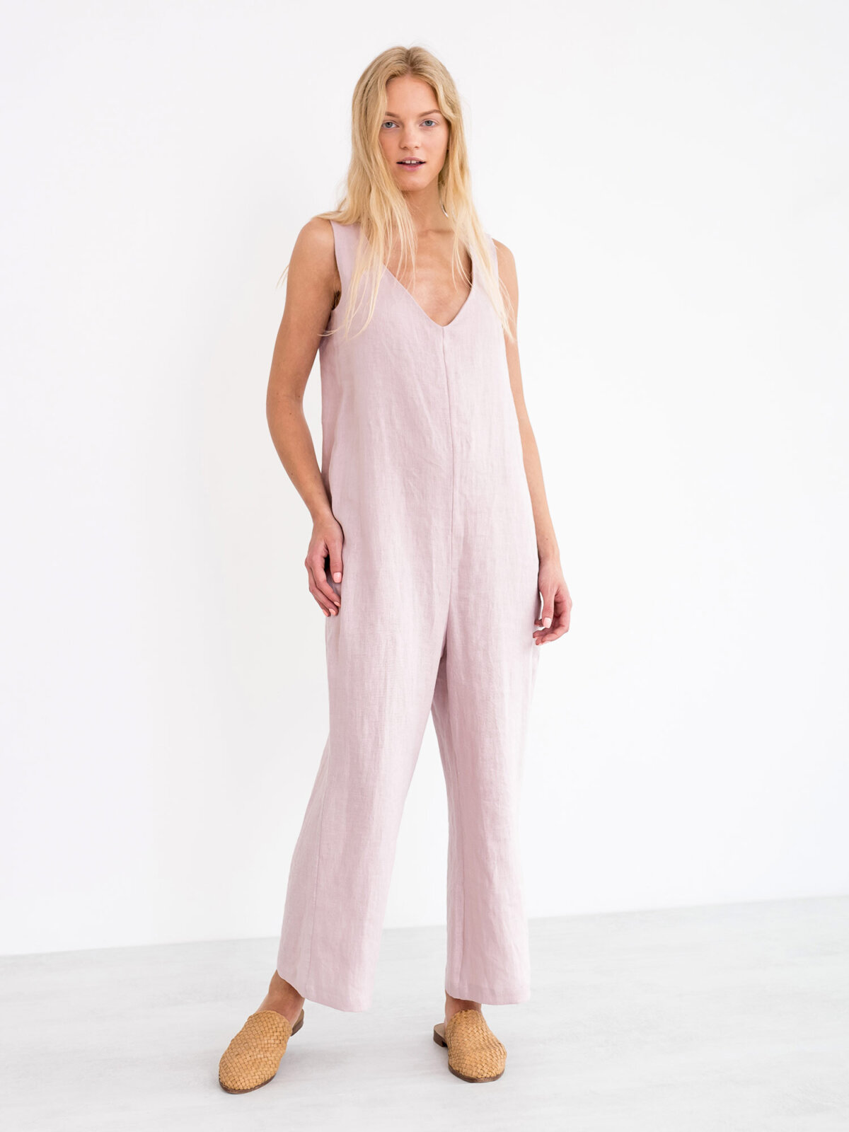 MADELINE pellavahaalari Vanha Roosa — sivulta