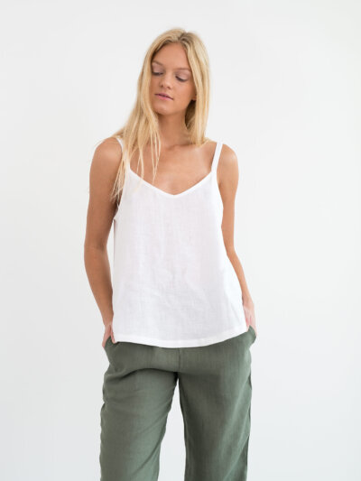 MILLIE Linen Cami Top