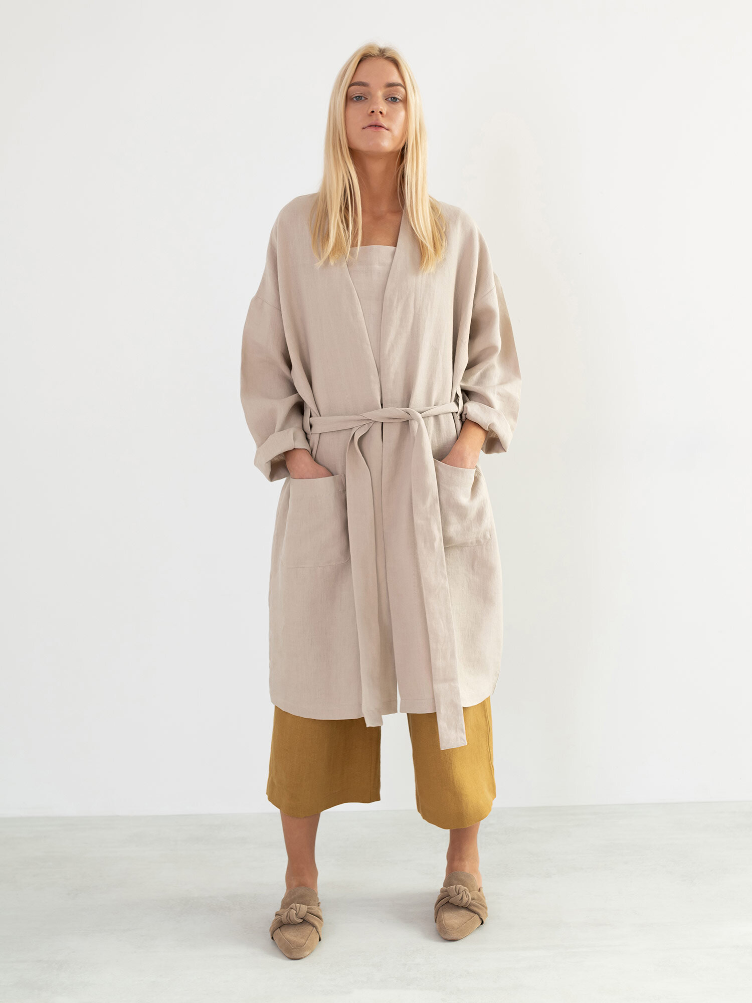 NORA Linen Coat - Image 3