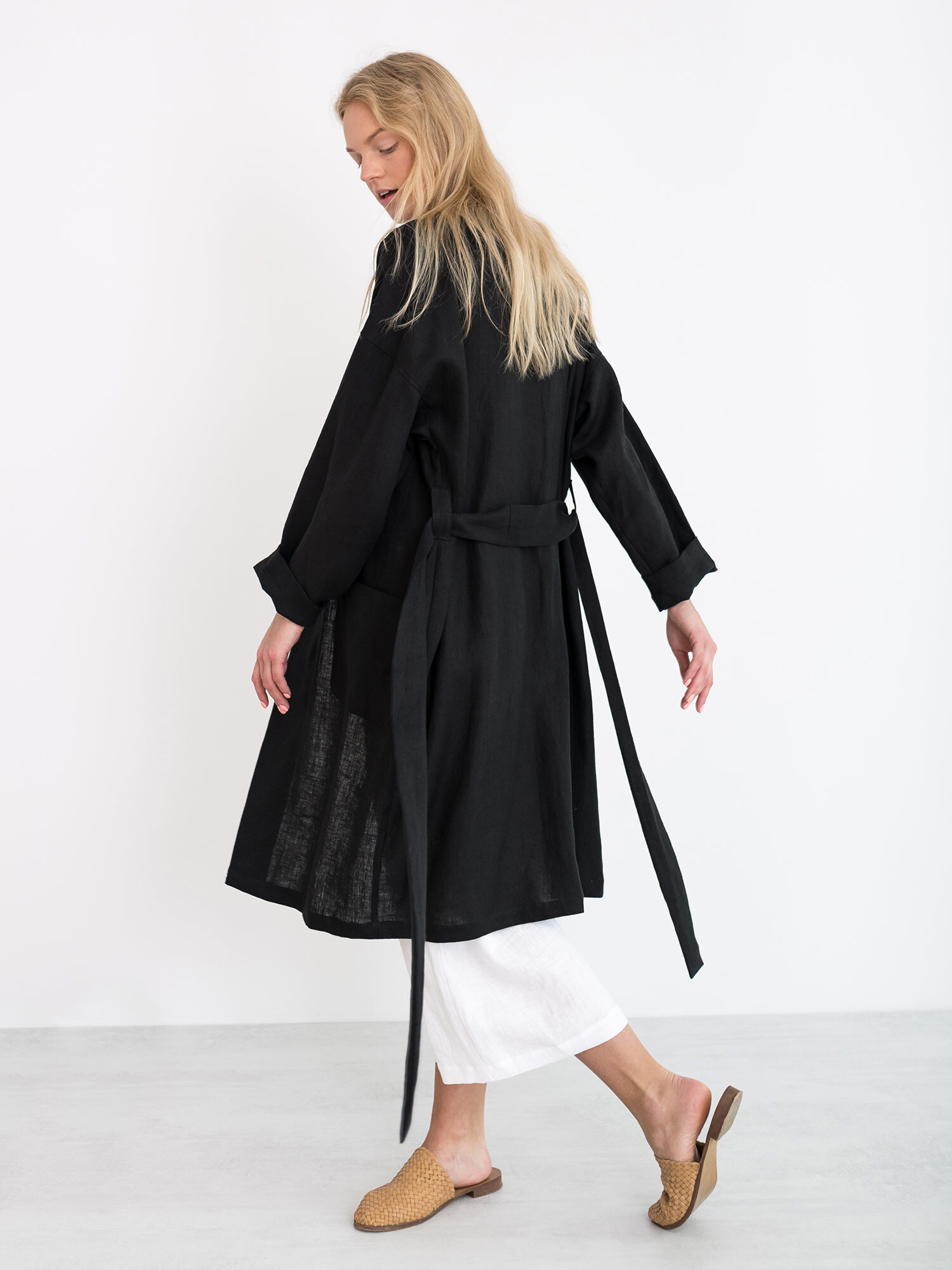NORA Linen Coat - Image 2