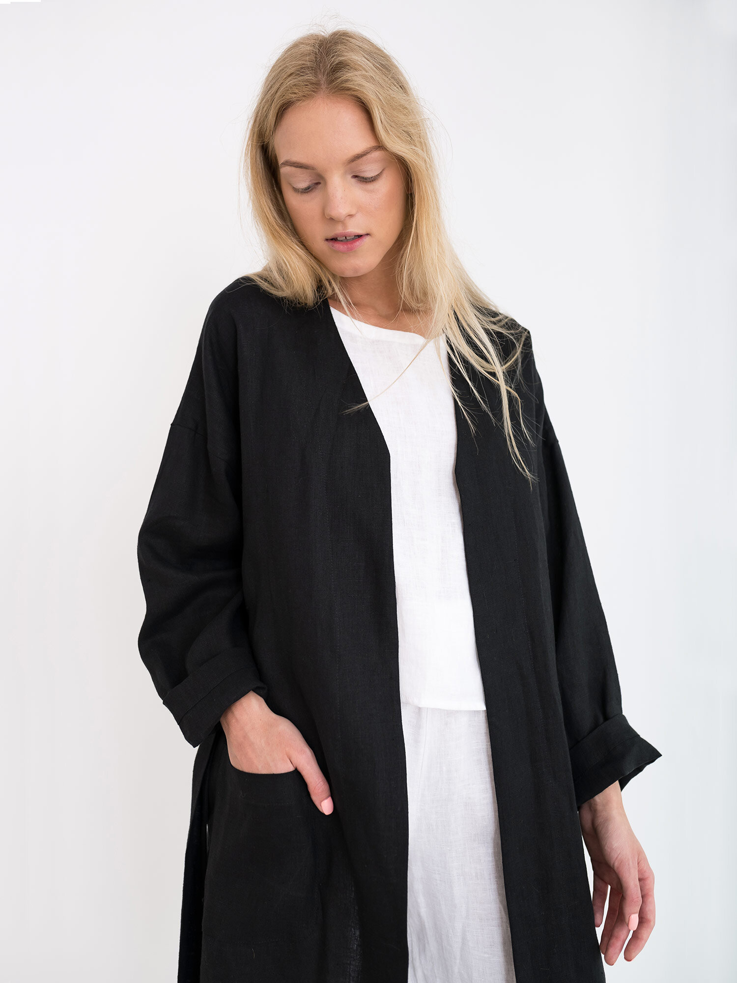 NORA Linen Coat - Image 4