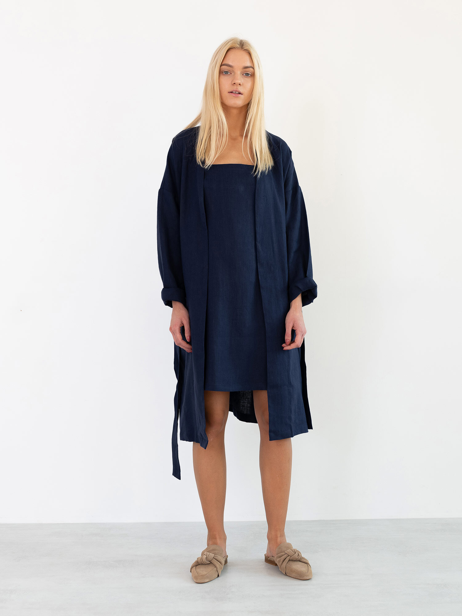 NORA Linen Coat - Image 2