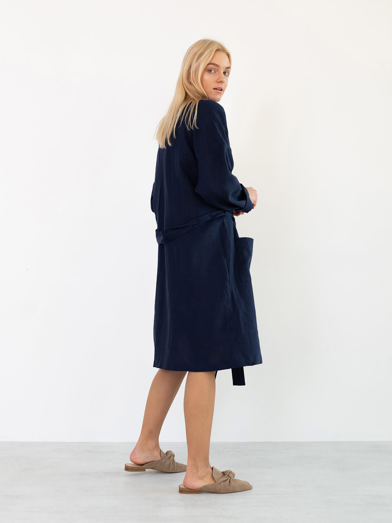 NORA Linen Coat - Image 3