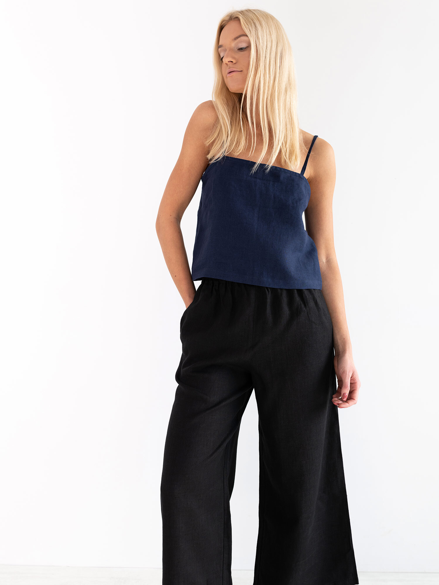 PAGE Linen Cami Top - Image 2