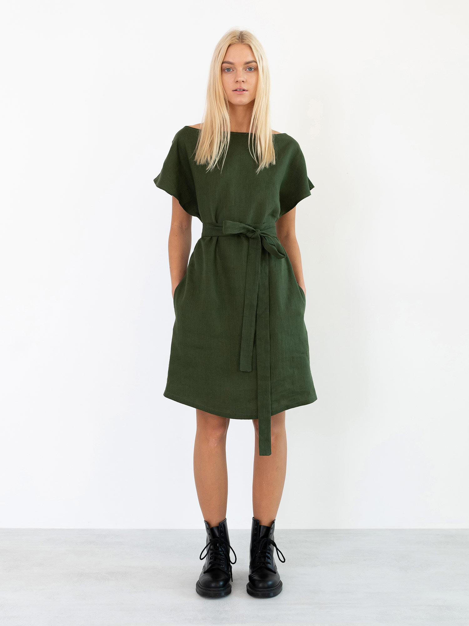 PENELOPE Linen Dress - Image 2