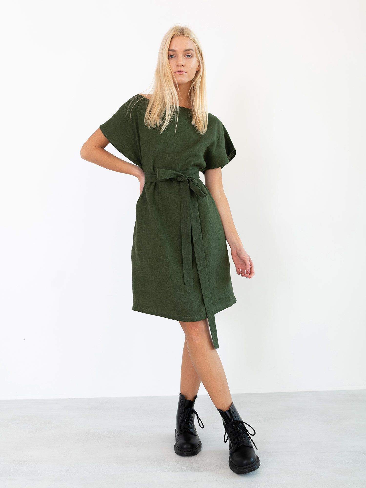 PENELOPE Linen Dress - Image 4