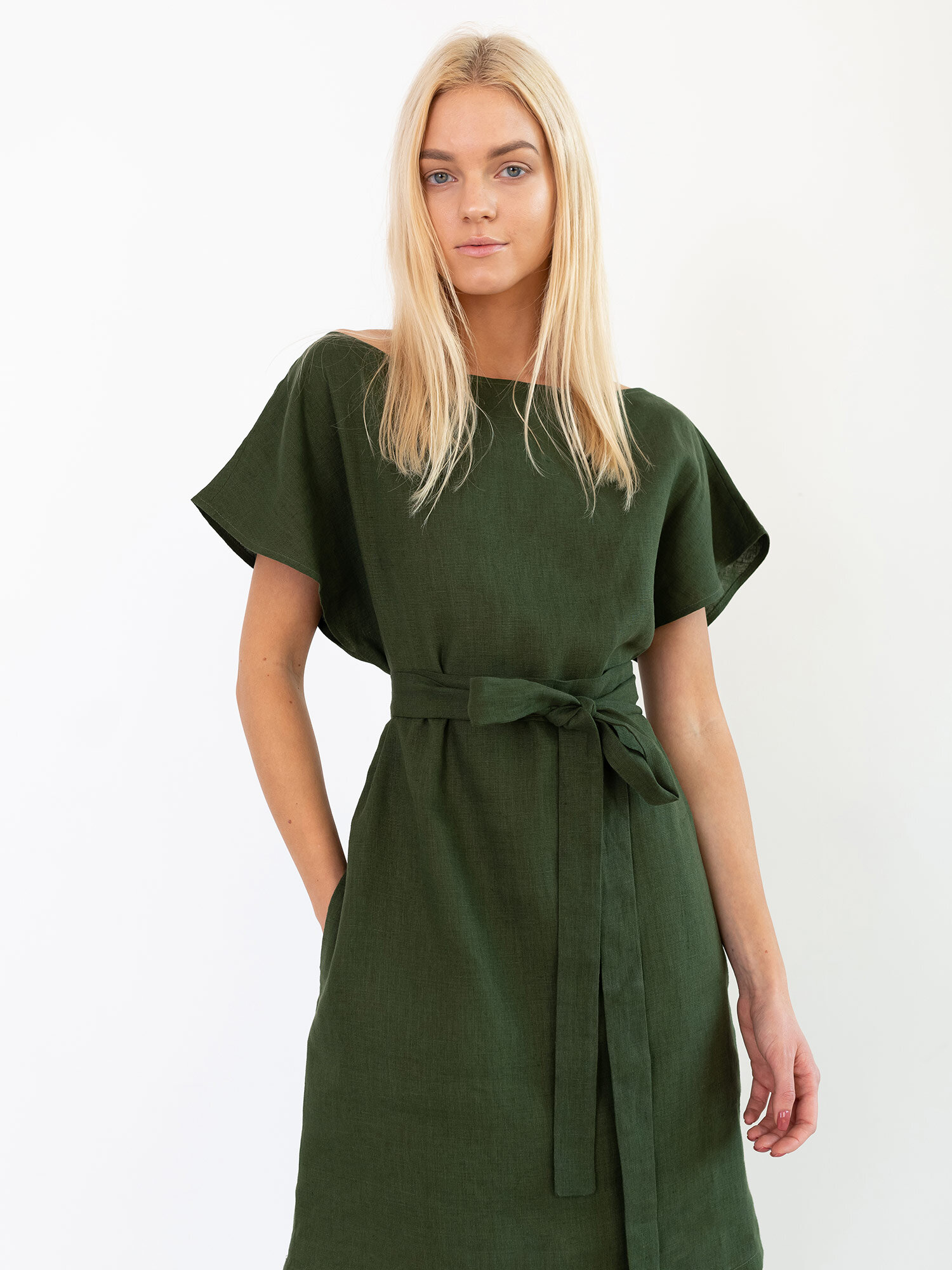 PENELOPE Linen Dress - Image 5