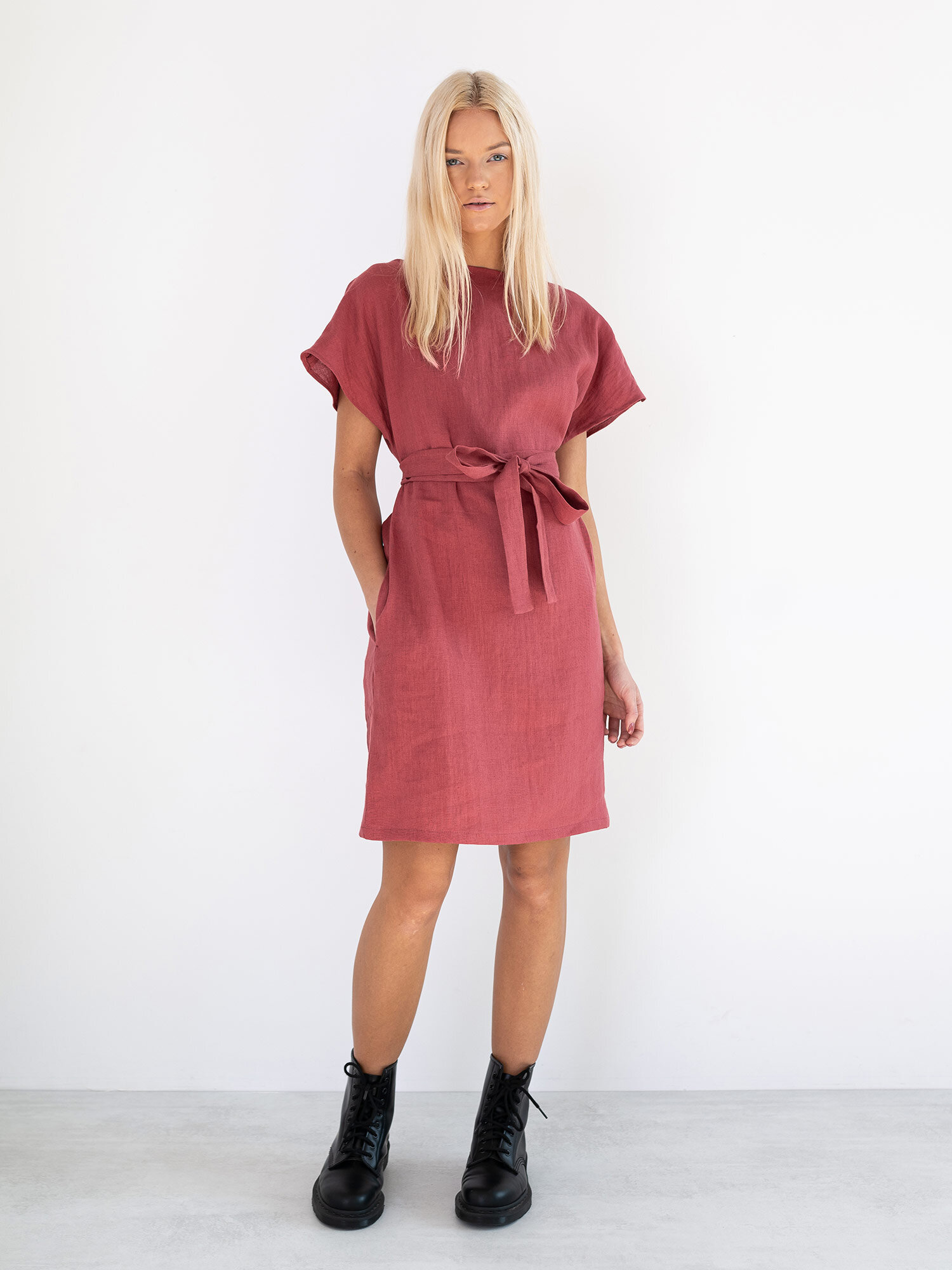 PENELOPE Linen Dress - Image 1
