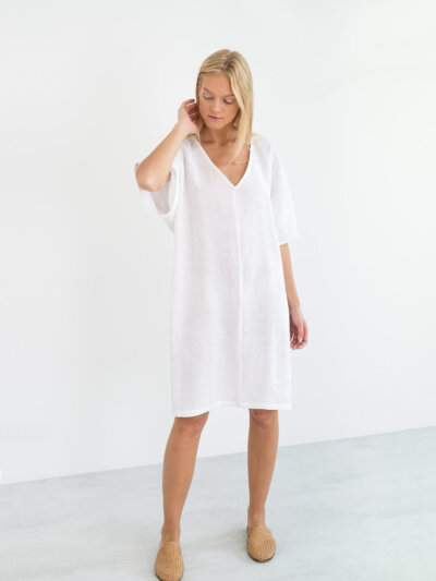 PEONY Linen Dress