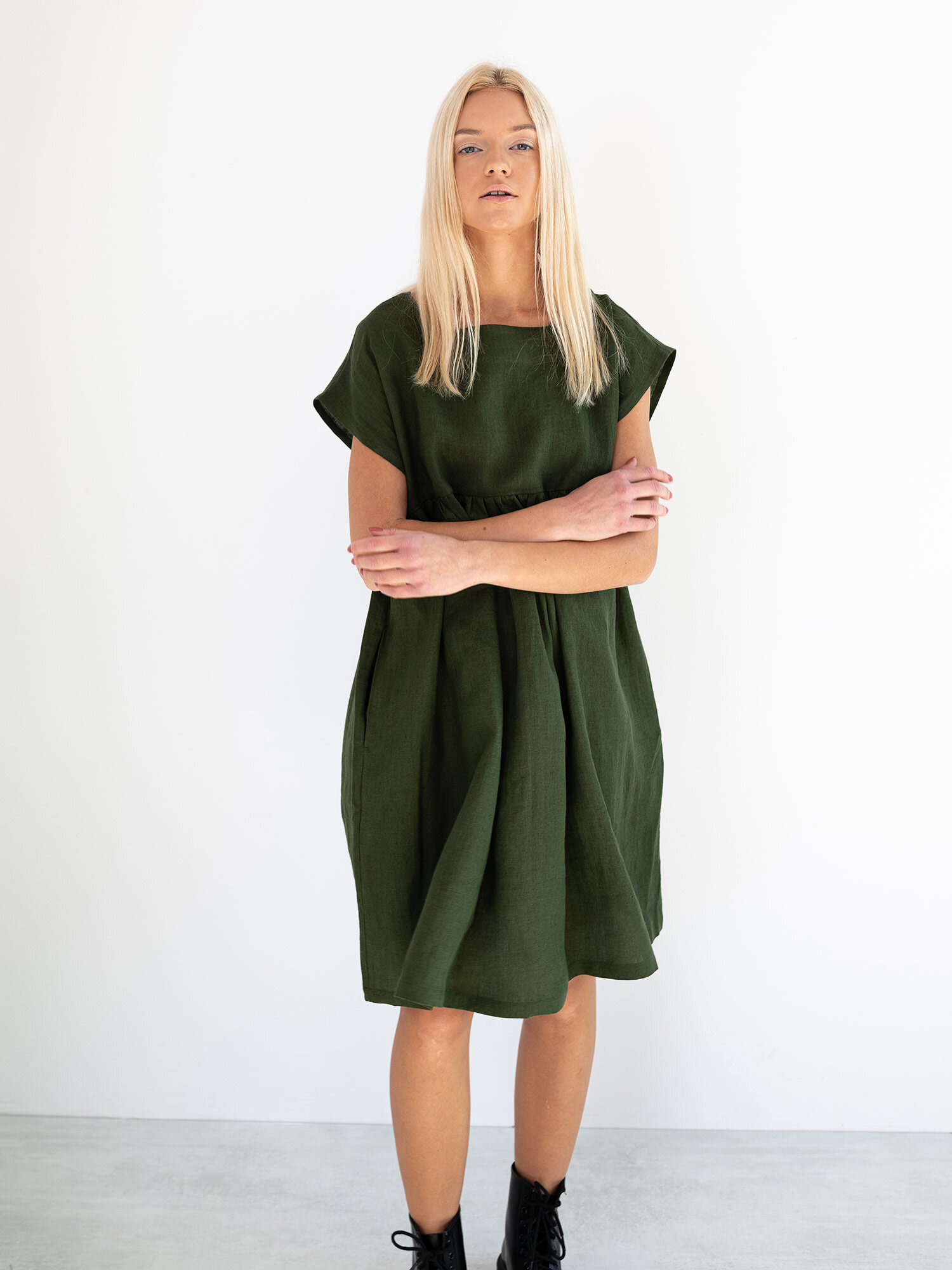 POPPY Linen Dress - Image 1