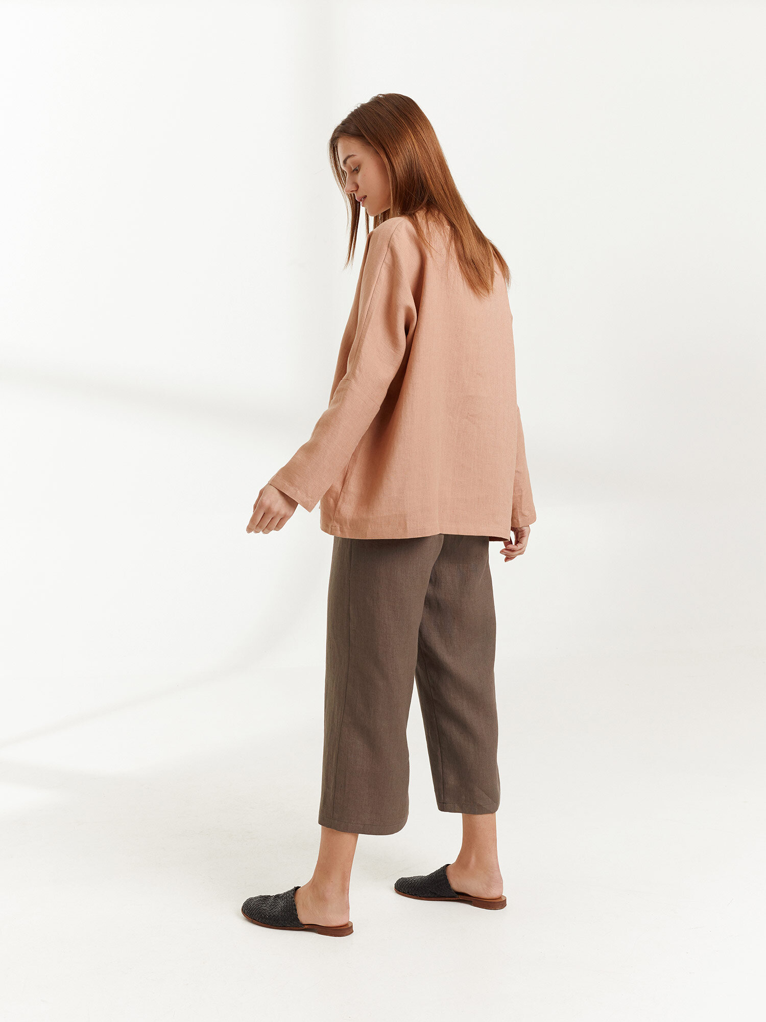 RILEY Wide Leg Linen Pants - Image 6
