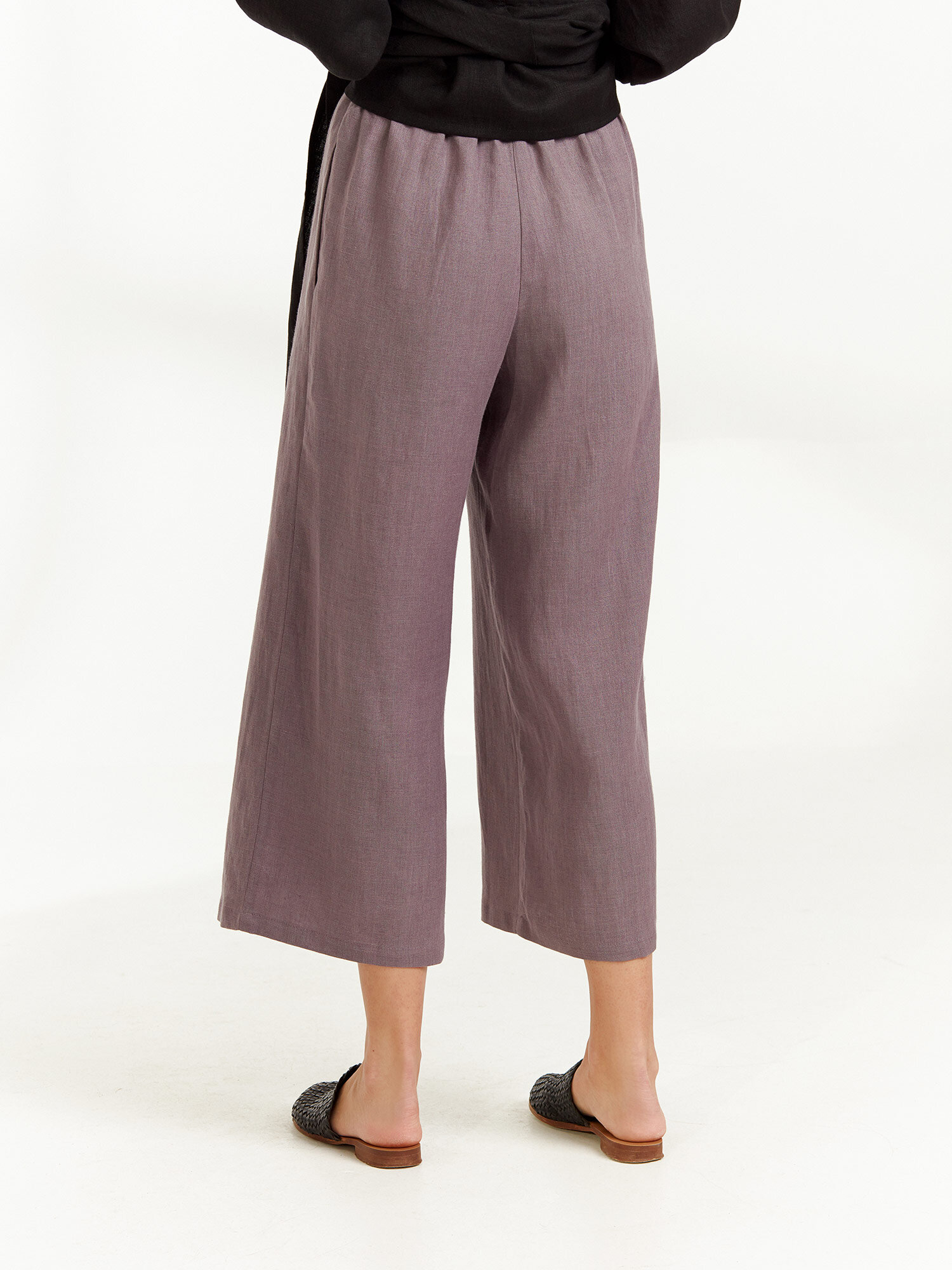 RILEY Wide Leg Linen Pants - Image 5