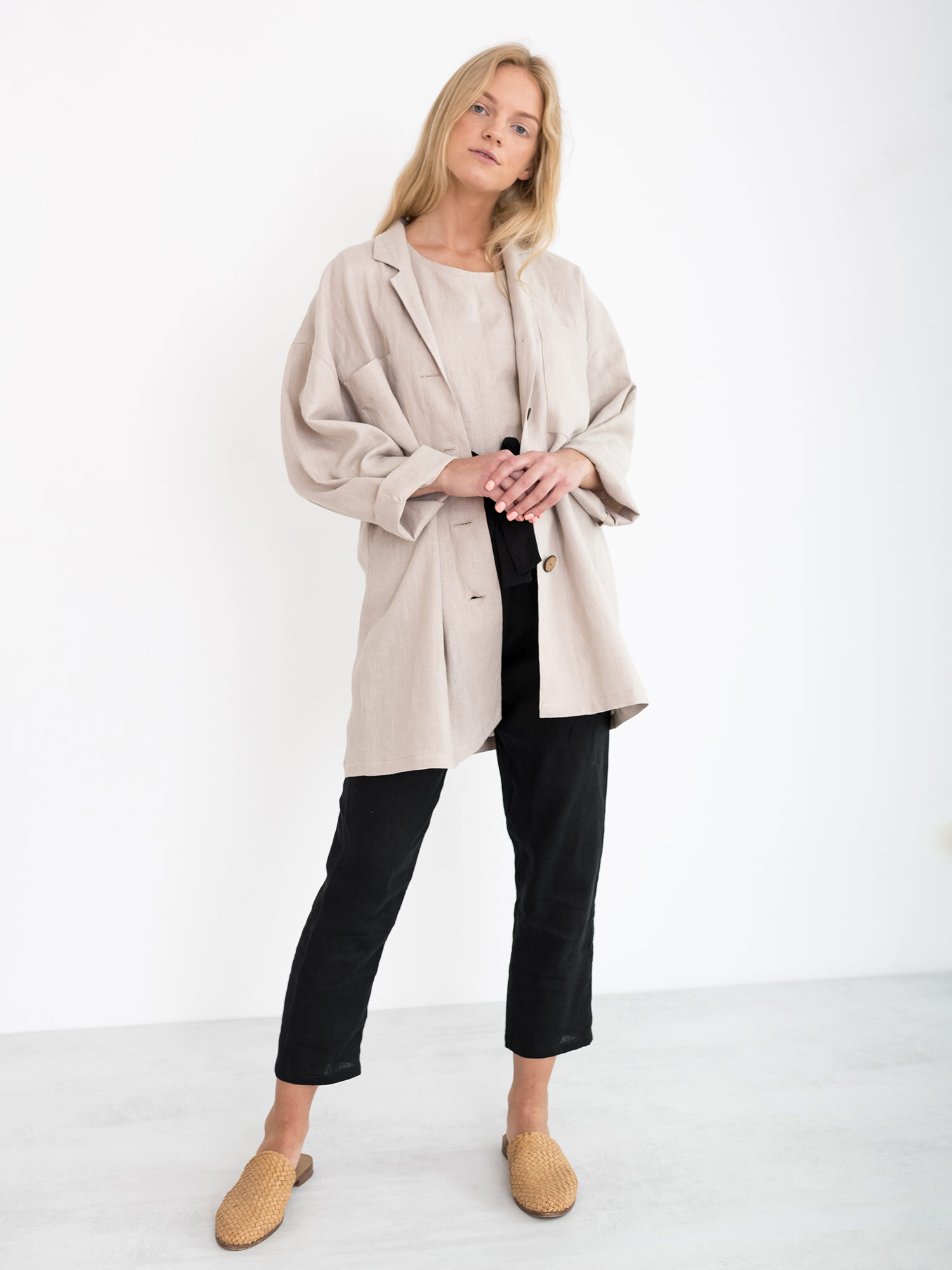 ROSEMARY Linen Jacket - Image 3