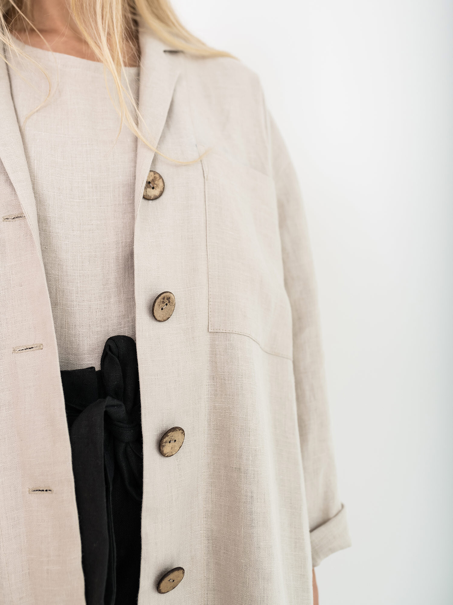ROSEMARY Linen Jacket - Image 4