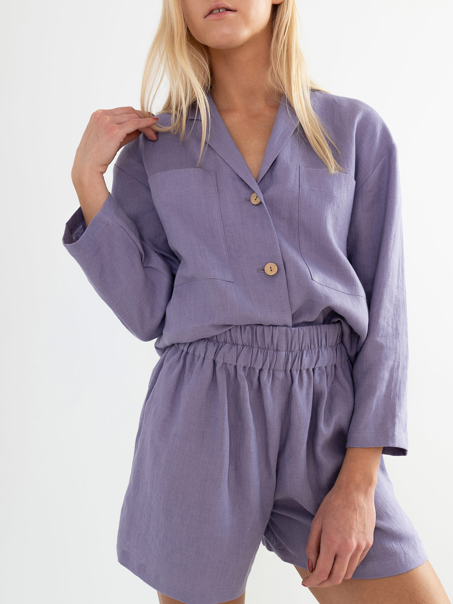 ROSEMARY Linen Shirt - Image 1