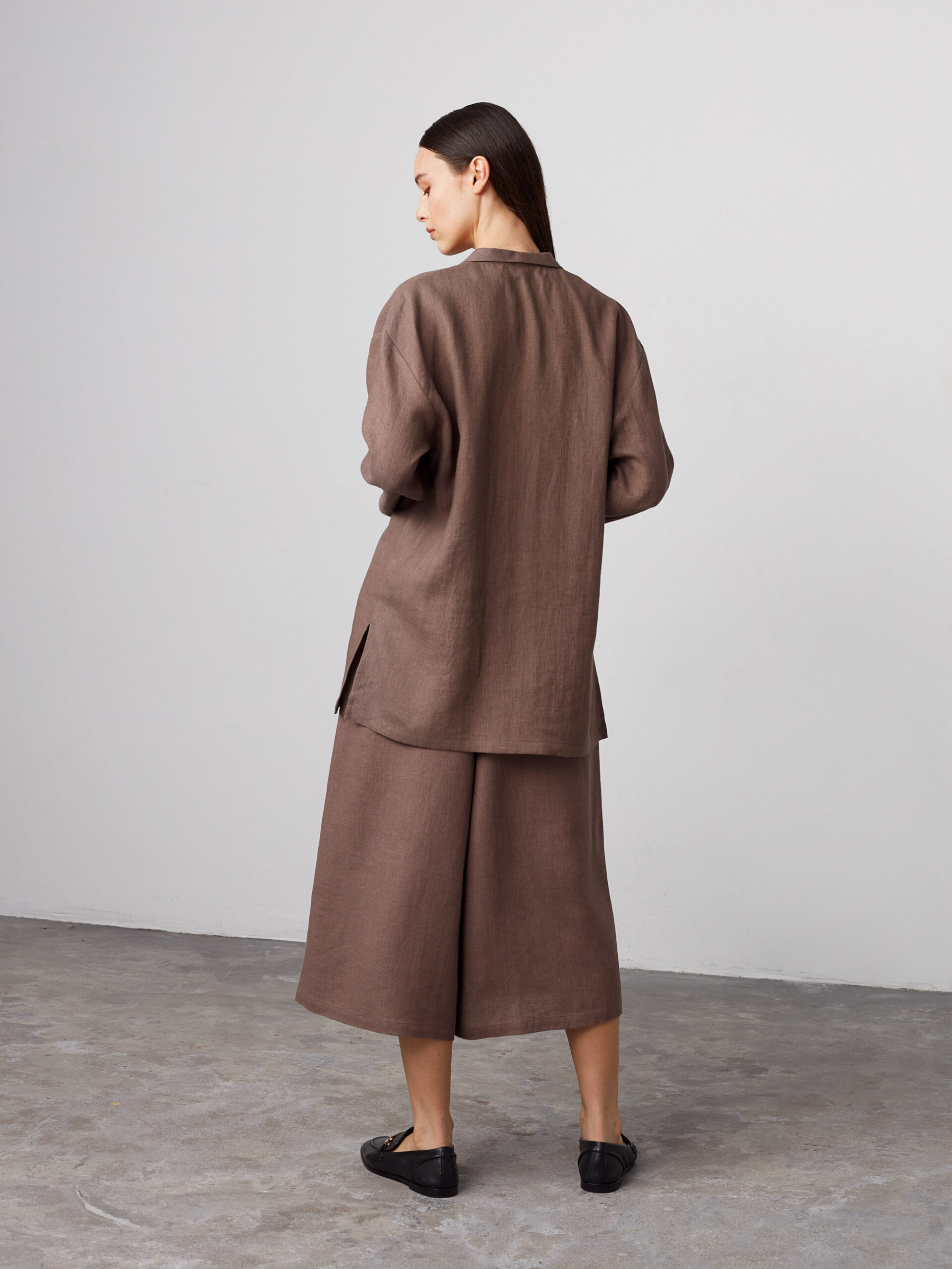 ROSEMARY Oversized Linen Shirt - Image 3