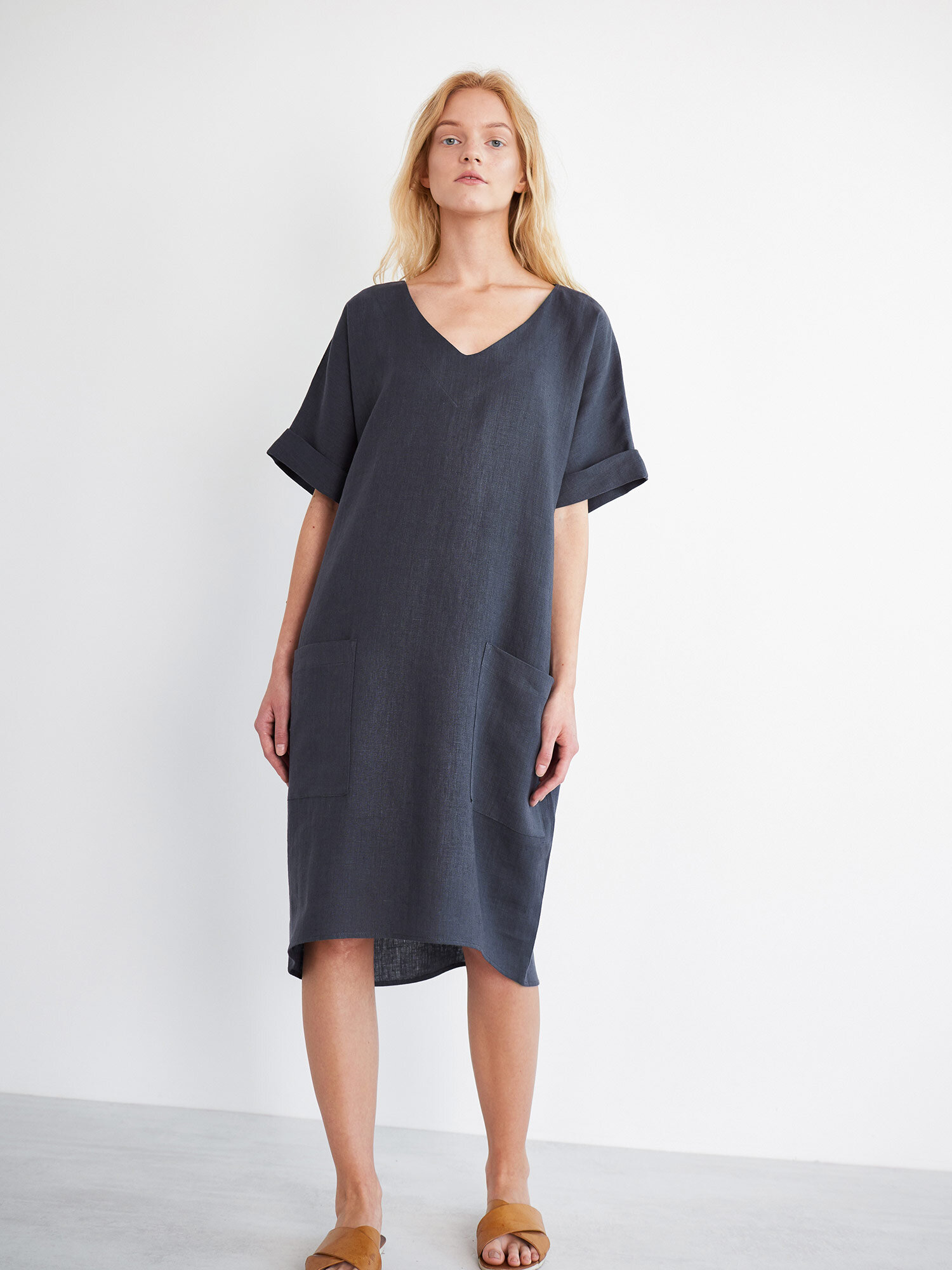 RUBY Linen Dress - Image 2